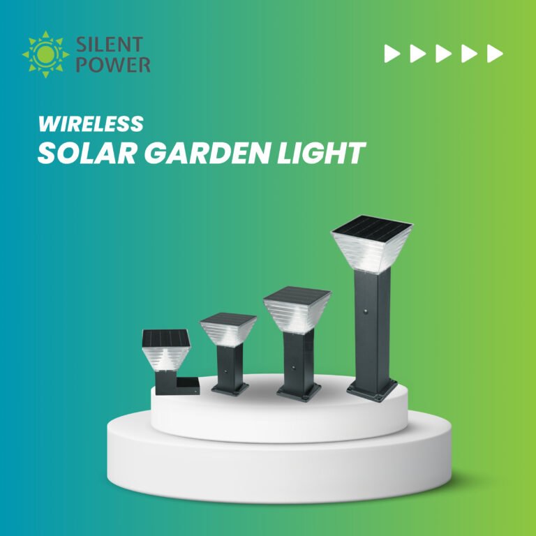 Wireless Solar Garden Light-www.silent-power.co
