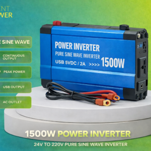 1500W Pure Sine Wave Power Inverter-محول طاقة من 12 الى 220 فولت 1500 واط